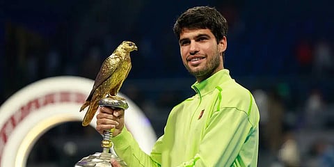 Carlos Alcaraz sinks Arthur Fils to lift Qatar Open trophy