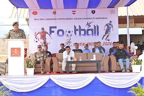 Territorial Army Supports Education in Imphal West, Inspires Young Minds
