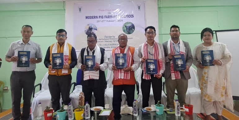 Krishi Vigyan Kendra (KVK) Dima Hasao organizes training on modern pig farming