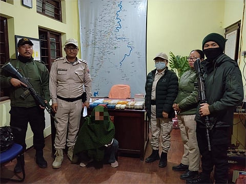 Manipur Police Arrest Woman with Drugs, Nab Four PREPAK (Pro) Cadres
