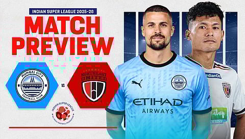 ISL 2025–26: NorthEast United FC face Mumbai City FC today