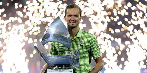 Daniil Medvedev Claims Dubai Title as Griekspoor Withdraws Due to Injury