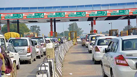 Toll plaza