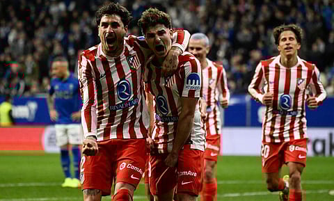 La Liga: Julian Alvarez's Last-Minute Goal Lifts Atletico Madrid Over Real Oviedo