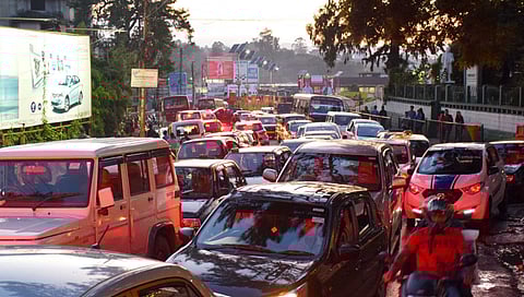 Shillong traffic