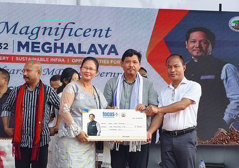 Conrad Sangma distributes FOCUS+, GREEN Meghalaya benefits; sanctions CMSDF funds in Tura
