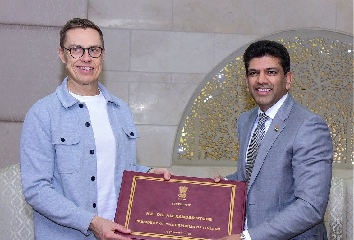 Finnish President Alexander Stubb concludes India visit