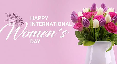 Arunachal CM Pema Khandu, Deputy CM Chowna Mein Mark International Women's Day