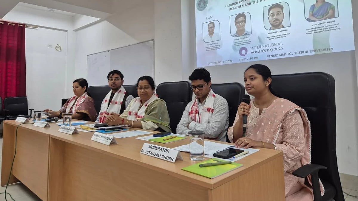 Assam: Tezpur University hosts panel discussion on gender pay gap