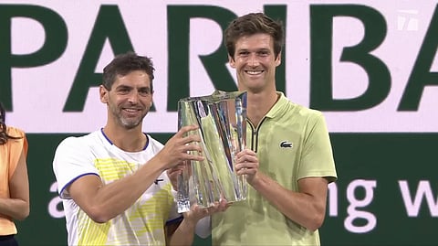 Unseeded Andreozzi and Guinard win maiden ATP Masters 1000 title together