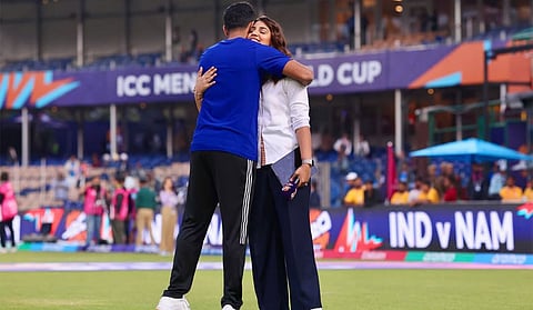 ‘Hug that feels like home’: Sanjana Ganesan shares post for ‘best friend’ Jasprit Bumrah as they mark 5 years together