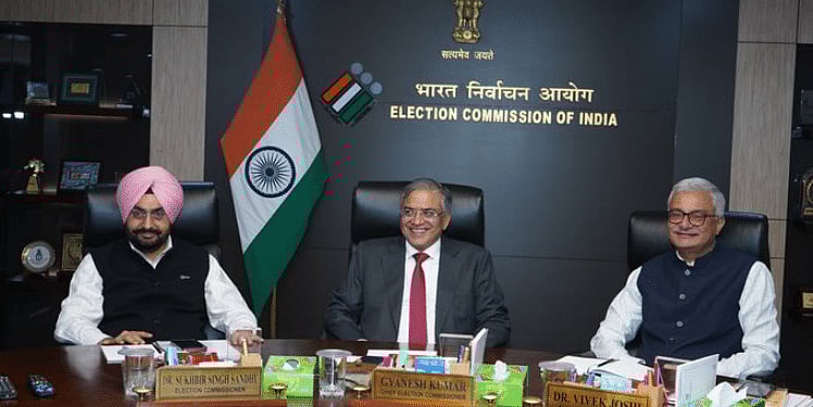 Election Commission of India announces Assembly poll dates for 4 states, UT