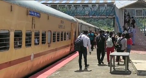 New Haflong Railway Station