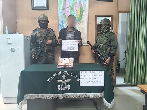 Assam Rifles Seizes Heroin Worth Rs 6.5 Lakh in Mizoram, One Held
