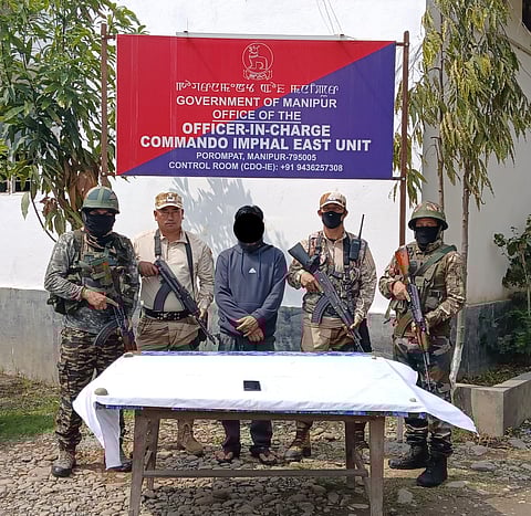 Extortionists, PREPAK Cadre Arrested in Separate Operations Across Manipur
