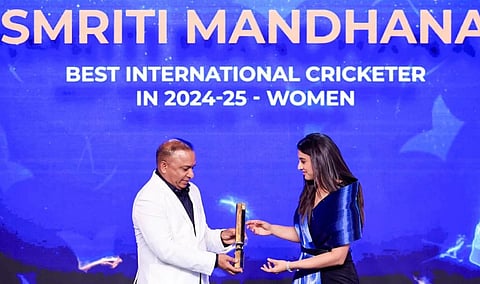 Smriti Mandhana Reflects on Stellar Year After Winning Best International Cricketer Award