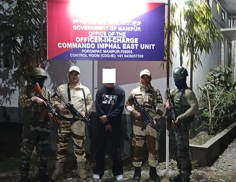 Security Forces Arrest UPPK Cadre, Recover Arms in Manipur Operations
