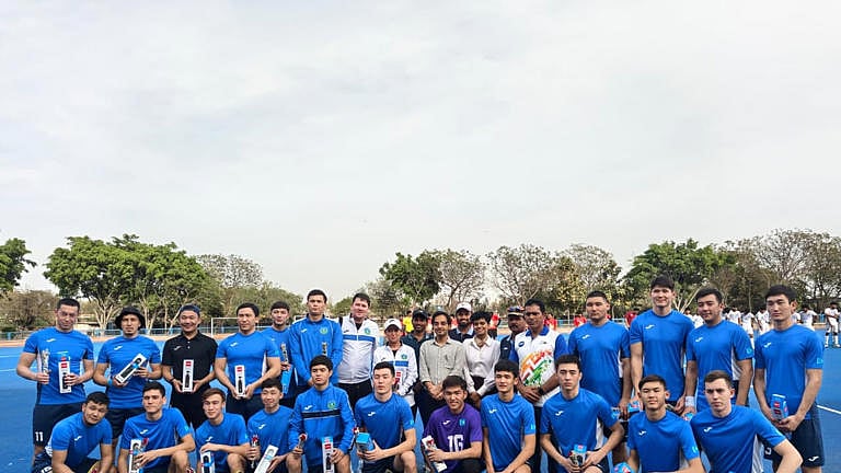 Kazakhstan Men's Hockey Team Trains in India for Asian Games Qualifiers 2026