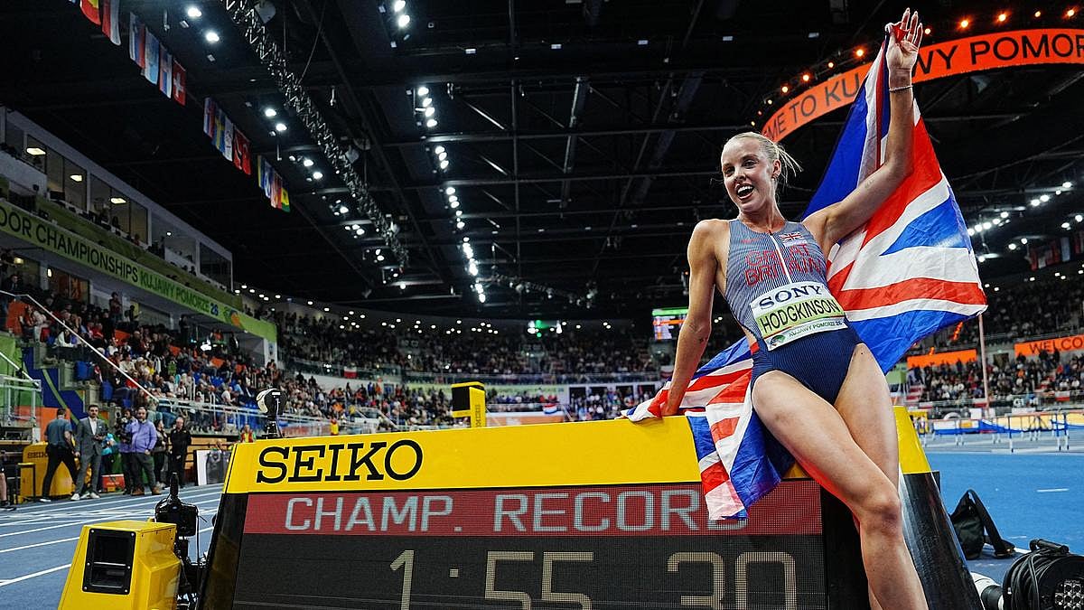 Keely Hodgkinson Shines with Record-Breaking 800m Win at Indoor Worlds