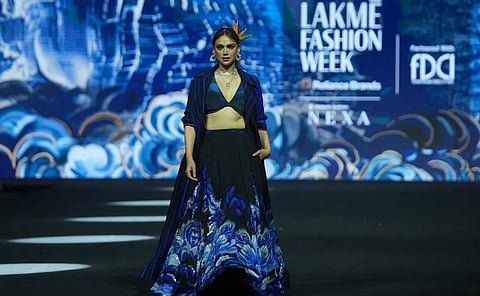 Aditi Rao Hydari looks elegant in Satya Paul’s design at Lakme Fashion Week 2026
