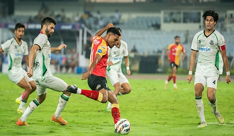 East Bengal script record derby win over Mohammedan Sporting