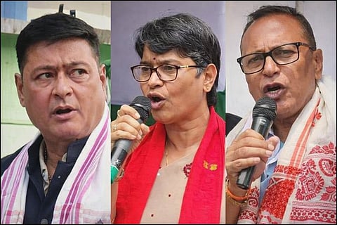 Pradyut, Mira and Jayanta