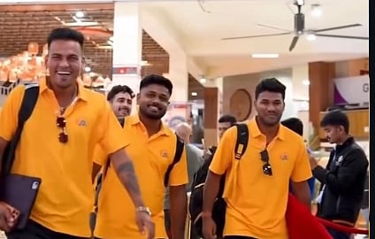 IPL 2026: Chennai Super Kings arrive at Guwahati