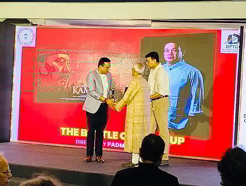 Assam bureaucrat Padmapani Bora bags top documentary honour in Kolkata
