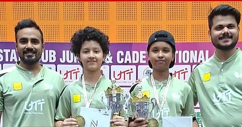 Divija Paul and Ishani Gogoi