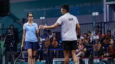 Golden Duo: Abhay Singh, Anahat Singh Celebrate Asian Squash Federation Glory