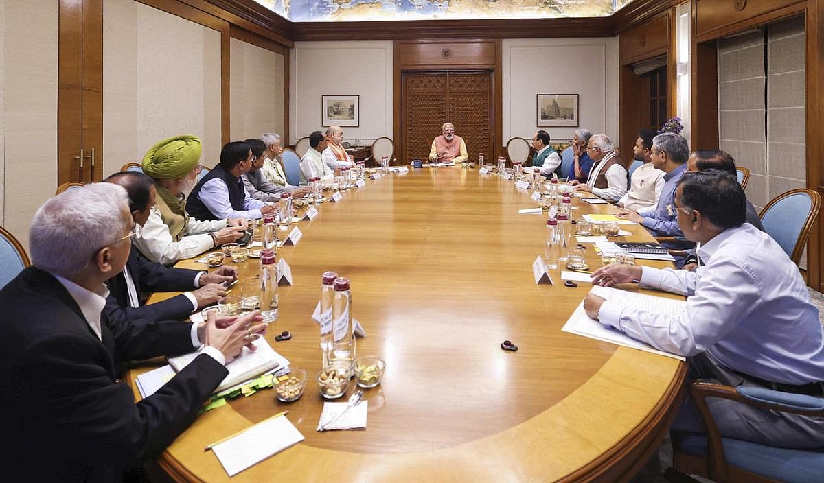 Prime Minister Narendra Modi chairs CCS meet to safeguard India from West Asia war fallout