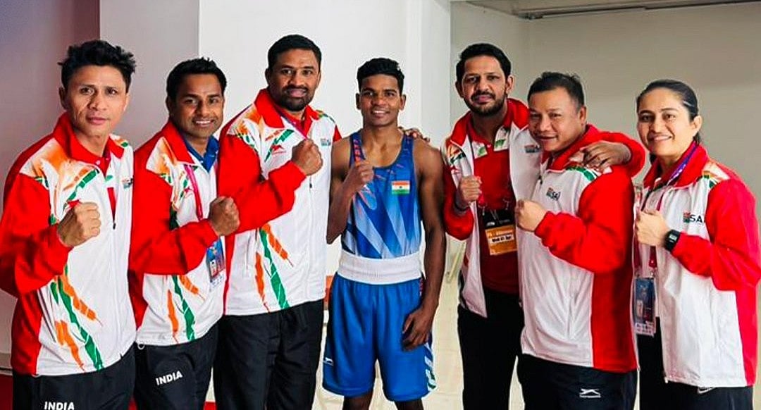 Suresh Shines with Convincing Win at Asian Boxing Championships 2026
