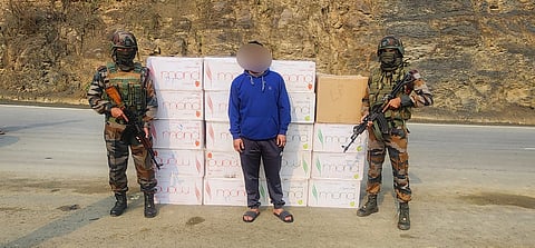 Foreign-Origin Cigarettes Worth Rs 62 Lakh Seized in Mizoram’s Champhai; One Held
