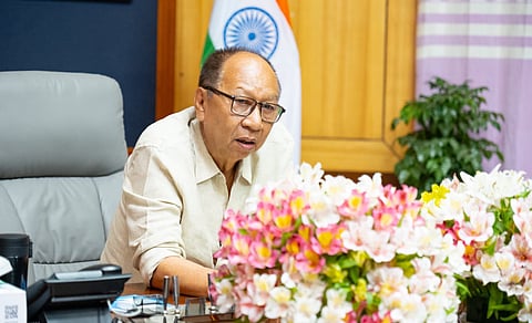Manipur CM chairs high-level meet to strengthen highway security, ensure smooth transit

