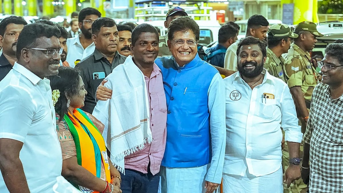 Union Minister Piyush Goyal welcomes fishermen repatriated from Iran