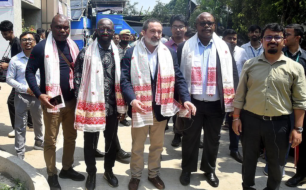 Assam: International delegation visits Kamrup district under IEVP 2026
