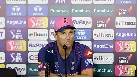 bowling coach Shane Bond