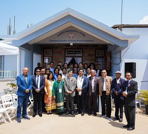 Meghalaya CM Conrad Sangma Inaugurates Nabon Memorial Home in Shillong
