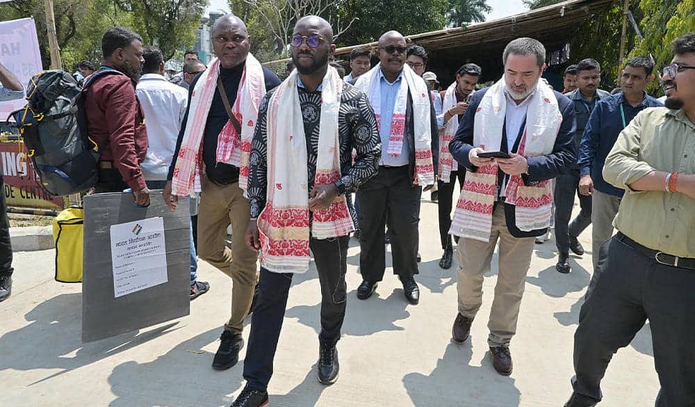 Assam election hailed as ‘true festival of democracy’ by international observers