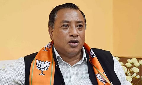 BJP leader A. L. Hek 