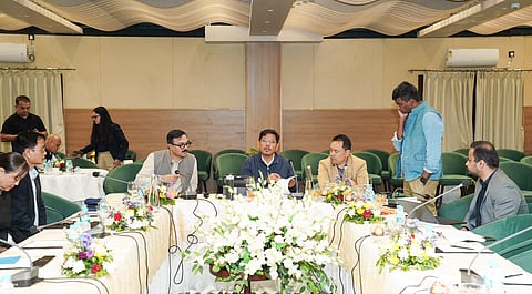 Meghalaya CM reviews Meghalaya’s infra push, forest roadmap and 2027 National Games readiness
