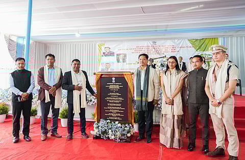 Meghalaya CM inaugurates development complex in Nongstoin
