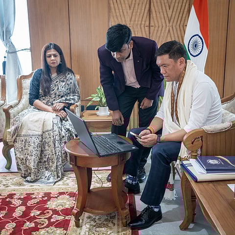 Pema Khandu participates in Census 2027 self-enumeration, urges public to join
