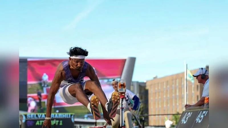Selva Prabhu Wins Men’s Triple Jump Title at Oregon Team Invitational 2026 in Eugene