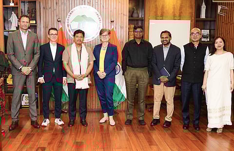 Meghalaya, KfW explore partnership to scale climate-resilient organic farming