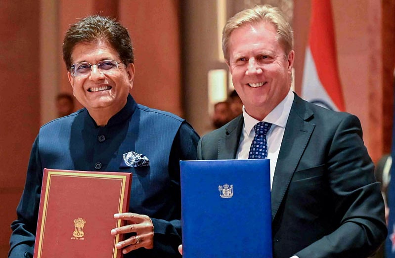 India–New Zealand Free Trade Agreement: Historic FTA Removes Tariffs on 100% of Indian Exports, Boosts Investment and Jobs