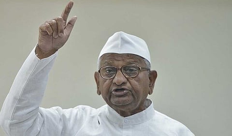  Anna Hazare 