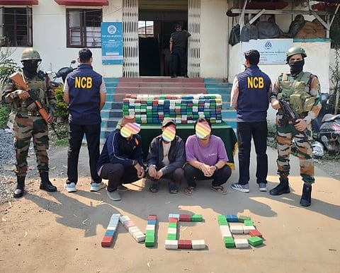 NCB Seizes Heroin Worth Rs 11 Crore in Manipur, Three Held

