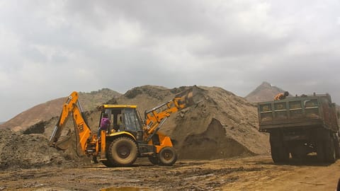 sand mining