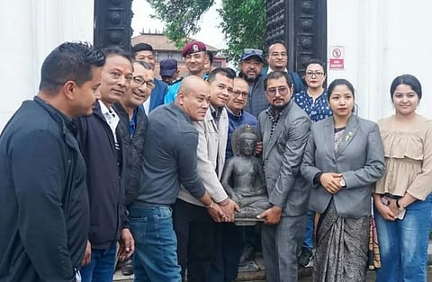 Centuries-Old Buddha Idol Stolen in 1980s Returned to Nepal Temple from New York